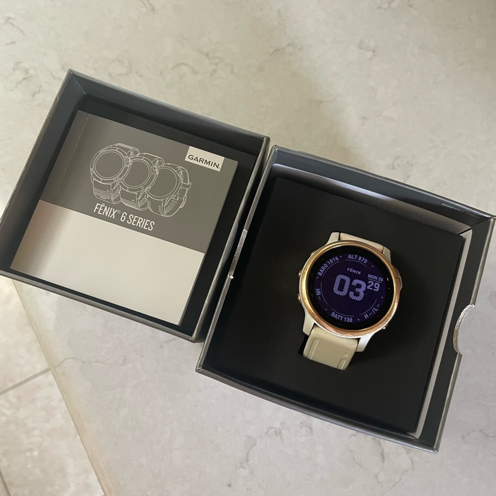 Garmin 6S Pro Rose Gold / White (Used) - Picture 7 of 10